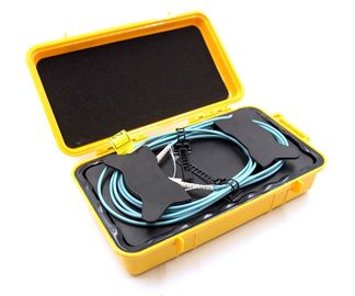 주문 OTDR 다중 상태 섬유 광 케이블 SC-SC 발사 3.0 LSZH OM3 50/125 접속 코드 online manufacture