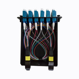 주문 6x LC 쌍신회로에 MPO-12는, A의 12 섬유 OS2 단일 모드 FHD MPO 카세트를 타자를 칩니다 online manufacture
