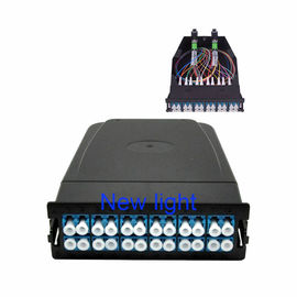 주문 FTTX 패치 패널, MPO-LC의 12의 섬유를 가진 광섬유 MPO/MTP 끝 상자 online manufacture
