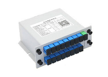 주문 1 16 밖으로 Plc 광학적인 쪼개는 도구에서, SC 연결관에 광섬유 쪼개는 도구 online manufacture