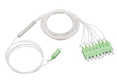 주문 SC 연결관을 가진 소형 광섬유 쪼개는 도구 1x8 소형 유형 PLC online manufacture