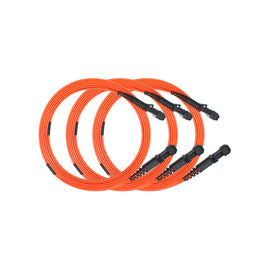 주문 MTRJ 다중 상태 섬유 눈 헝겊 조각 케이블, 이중 광섬유 접속 코드 online manufacture