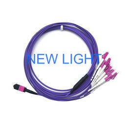 주문 Mpo Mpo 카세트 패치 패널을 위한 광 커넥터 Om3 다중 상태 광학 섬유 케이블 online manufacture