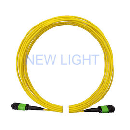 주문 2m (6ft) MPO 암 커넥터 잠바/OS2 24 핵심 단일 모드 광학 섬유 케이블 online manufacture