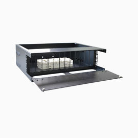 주문 3U SC/APC 항구를 가진 광섬유 패치 패널 섬유 배급 상자 online manufacture