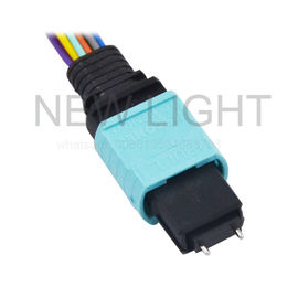 주문 LC MPO MTP 케이블 8에 MTP 여성 - 물가 OM3 50µM 플레넘 18