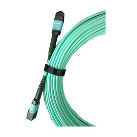 주문 플레넘 광학 섬유 케이블, MTP/MTP (MPO) 40/100의 G Mpo 접속 코드 online manufacture