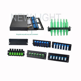주문 1U / 패치 패널에 2U/3U/4U LGX 섬유 패널/고밀도 패치 패널 online manufacture