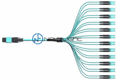주문 1300nm 24 섬유 MPO MTP 케이블 남성 또는 여성 삽입 손실 0.5dB online manufacture
