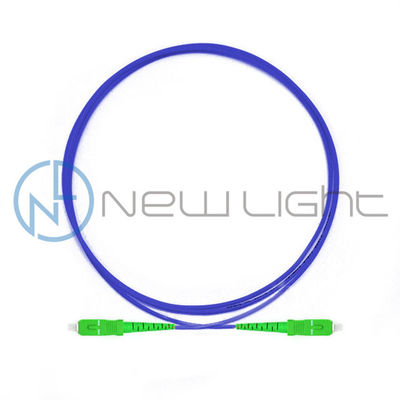 주문 맞춤형 길이 및 쥐 물림 방지 기능이 있는 Simplex SC APC 장갑 광섬유 패치 코드 online manufacture