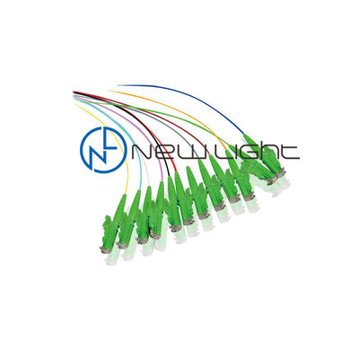 주문 0.9mm 12 스트랜드 싱글 모드 광섬유 피그테일 및 점퍼 케이블 online manufacture