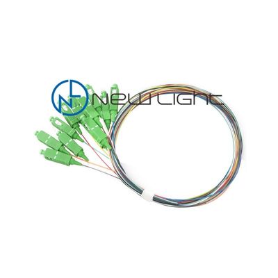 주문 번들 팬 아웃 OM3 LC / UPC 루즈 튜브 광섬유 케이블 online manufacture