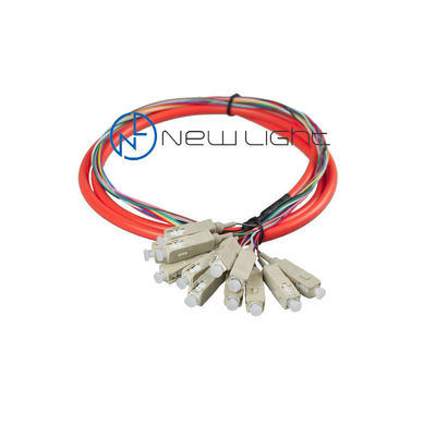 주문 버퍼 0.9 밀리미터 12 핵심 다중 모드 광섬유 중계 유선 방송을 푸세요 online manufacture