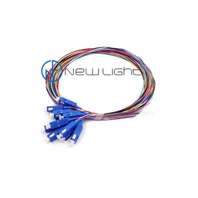 주문 10G LC ST SC 12 핵심 완충기 버퍼 다중 모드 파이버 피그테일 online manufacture