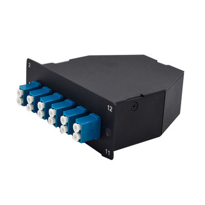 주문 LGX Type B Elite MTP MPO 카세트 패치 패널 랙 장착 1550nm online manufacture