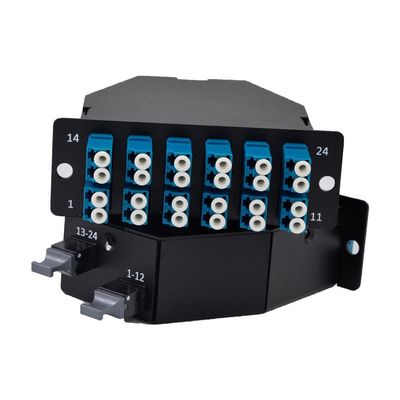 주문 저손실 SM MM 24f 어레이 MPO 카세트 모듈 Elite MTP online manufacture