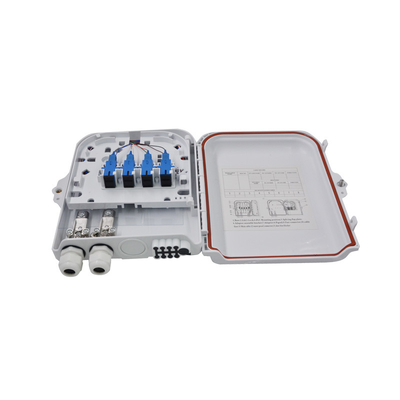 주문 탑재 가능한 ABS 8 핵심 카세트 PLC 스프리터 네트워크 종결 박스 벽 online manufacture