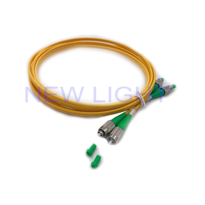주문 LSZH 2.0 Mm 듀플렉스 광섬유 케이블 G657A1 SC / E2000 / FC / 거리 online manufacture