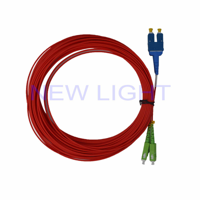 주문 맞춤화된 Lc 다중 모드 이중 통신 광섬유 패치 케이블 LSZH 3M에 대한 SC / Lc online manufacture
