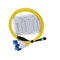 저삽입 손실 충실 MTP MPO 섬유 패치 케이블 PVC 3.0 밀리미터 MPO 케이블