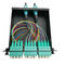 50/125의 PC 광택이 있는 MPO 카세트 단위 0.5meter 광섬유 접속 코드 24 섬유