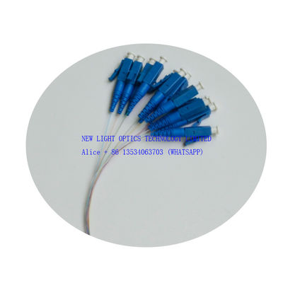 40M OM4 12 광선 MPO MTP 케이블 100G 플레넘 고속 데이터 전송