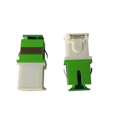 심플렉스 섬유 셀과 UPC APC 폴란드 방법을위한 지르코니아 세라믹 수갑과 함께 SC-SC 광섬유 어댑터