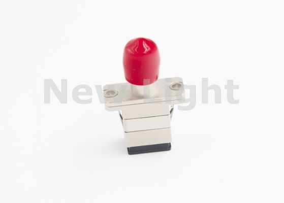 SC-FC 하이브리드 어댑터 심플렉스 광섬유 어댑터, 장거리 DWDM 시스템용 높은 반사 손실 및 낮은 편광 관련 손실