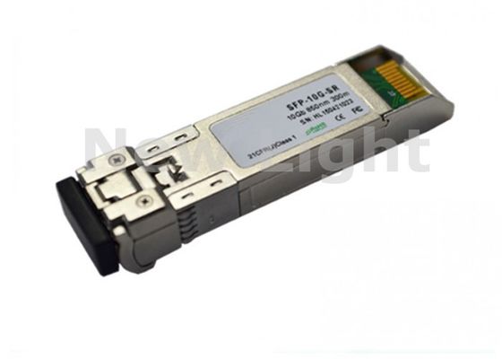 OEM SFP+ 트랜시버 10G 데이터 전송 300m 전송 850nm 파장 광적 트랜시버 모듈