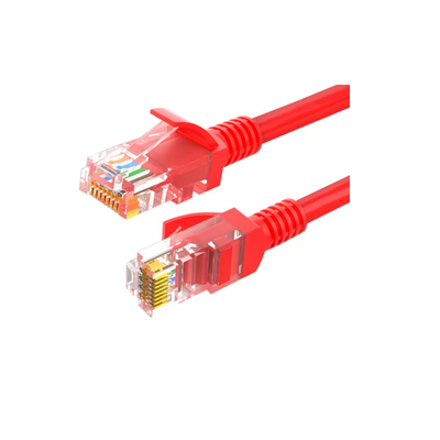 순수한 구리 4P UTP 패치 코드 25AWG 맨 구리 케이블 3u 금으로 칠 UL 인증
