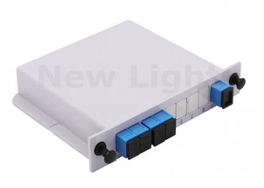 SC UPC 연결관을 가진 평면 도파관 유형 광섬유 쪼개는 도구 상자 1x4 PLC 쪼개는 도구