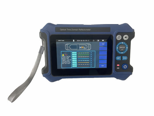 5m-80KM 테스트 거리의 광섬유 도구 고 탄소 강철 톱니 및 정확한 테스트를위한 LD 광원