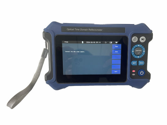 고탄소강 플라이어 광섬유 도구, 5m-80KM 테스트 거리 및 가공선 적용을 위한 부식 방지