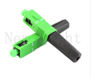 급조합 커넥터 0.9/2.0/3.0mm 케이블에 ≤0.3dB 삽입 손실 및 > 90N 당밀 강도