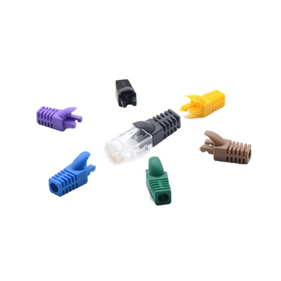 CAT7 차폐 RJ45 이더넷 커넥터, 600MHz 대역폭, 2피스 금속 하우징, 및 Catastrophic Shield