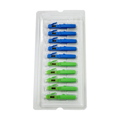 LC Fiber Optic Fast Connector with ≤ 0.3 dB Insertion Loss 0.9mm Cable Diameter and ≥ 50 dB Return Loss for High Performance Optical Networks