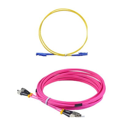 G657A2 FTTH MDU 애플리케이션을 위한 7.5mm 최소 굽기 반지름의 굽기 민감하지 않은 단일 모드 광섬유 패치 케이블