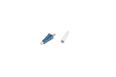 2.0mm 단일 모드 섬유 LC 연결관 단순한 파란 색깔 0.3dB 삽입 손실