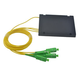 SC 연결관을 가진 아BS 상자 광섬유 쪼개는 도구 FTTH 네트워킹 1x3 1x4 PLC 유형
