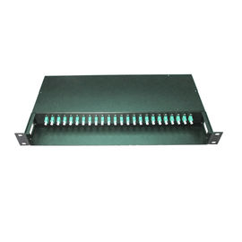 MPO/MTP 간선 케이블 리본 광섬유 패치 패널 8C 12C 24C 32C 48C 타원형 봄