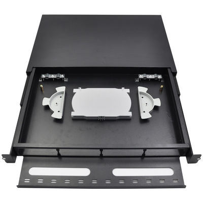 데이터 센터에서 사용하기 쉬운 서랍형 구조의 19인치 24포트 ODF 광섬유 패치 패널