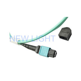 LC 케이블 8 가닥 OM3 50uM 충실 18 