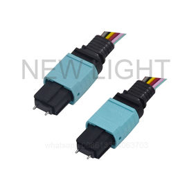 Mpo 케이블 50µM 플레넘에 LC 8 물가 단일 모드 Mpo에 MTP 여성