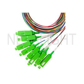 FTTH FTTB FTTX 네트워크용 SC APC 커넥터가 있는 1x2 1x4 1x8 강철 타입 광섬유 PLC 스플리터