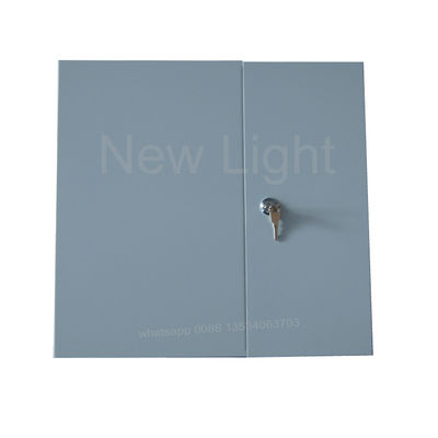 1x16 스플리터 및 콜드 롤 스틸 구조와 함께 야외 벽 장착 광섬유 스플리터 박스