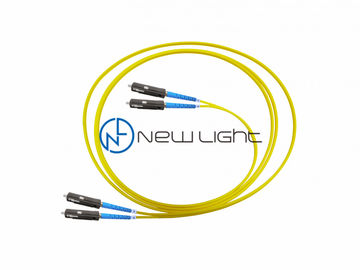 이중 MU 연결관 1.25mm 소형 G657A1 광섬유 접속 코드