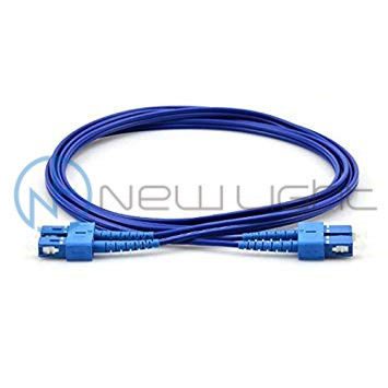 FTTH FTTB FTTX 네트워크용 2.0mm 직경 SC UPC 커넥터 장갑 광섬유 패치 코드